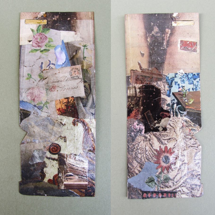 senza titolo VII * collage * 10x20 * 2016