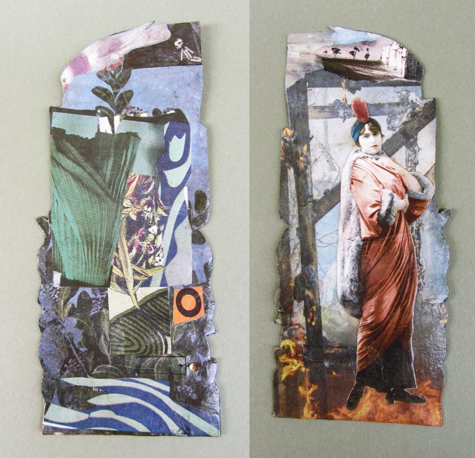 senza titolo X * collage * 10x20 * 2016